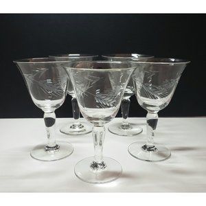 Vintage Wheat Liquor Cocktail Glasses